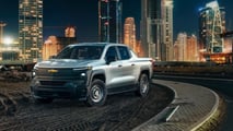 2024 Chevrolet Silverado EV Work Truck exterior front quarter view