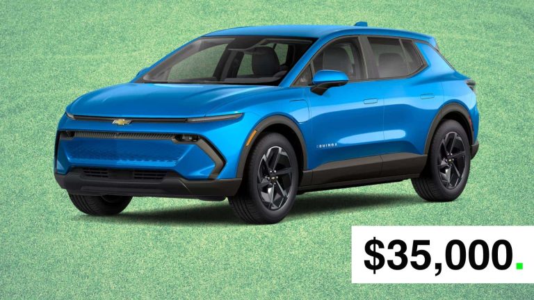 3.5万美元的雪佛兰Equinox EV LT上市