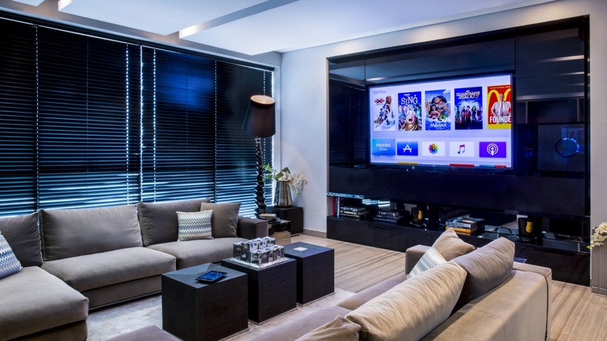 迪拜家庭住宅:聪明科技和现代风格