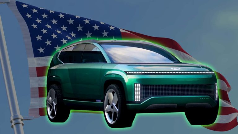 现代起亚Ioniq 9 三排SUV将在美国生产；2026年推出560英里’EREV’