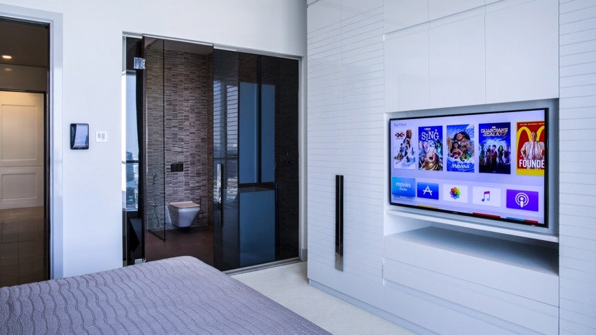 迪拜家庭住宅:聪明科技和现代风格