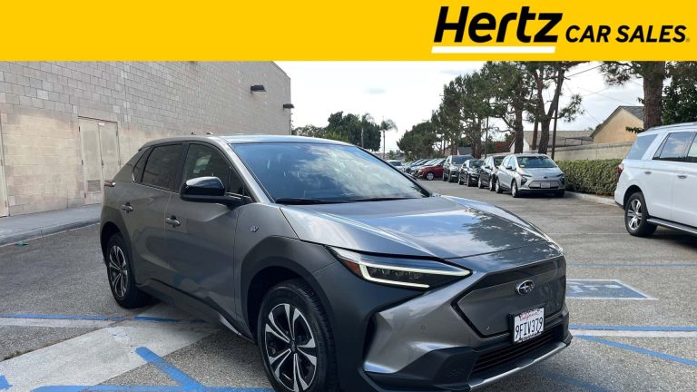 斯巴鲁索尔特拉电动车通过赫兹降价出售